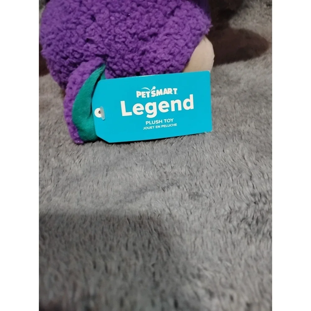 Pet Smart Legend Squeaky Purple Llama Plushed Stuffed Animal 15